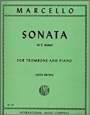ソナタ・ホ短調（ベネデット・マルチェッロ）（トロンボーン+ピアノ）【Sonata in E minor】
