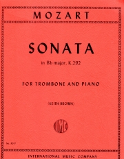 ソナタ・変ロ長調・K.292（モーツァルト）（トロンボーン+ピアノ）【Sonata in B flat major, K. 292】