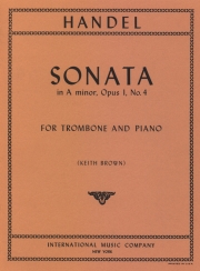 ソナタ・イ短調・作品1・No.4 (ヘンデル)（トロンボーン+ピアノ）【Sonata in A minor, Opus 1, No.4】