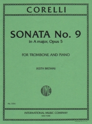 ソナタ・No.9・イ長調（アルカンジェロ・コレッリ）（トロンボーン+ピアノ）【Sonata No. 9 in A major】