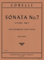 ソナタ・No.7・ニ短調（アルカンジェロ・コレッリ）（トロンボーン+ピアノ）【Sonata No. 7 in D minor】