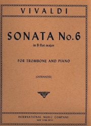 ソナタ・No.6・変ロ長調・RV 46（アントニオ・ヴィヴァルディ）（トロンボーン+ピアノ）【Sonata No. 6 in B flat major, RV 46】