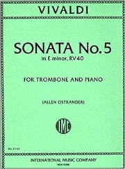 ソナタ・No.5・ホ短調・RV 40（アントニオ・ヴィヴァルディ）（トロンボーン+ピアノ）【Sonata No. 5 in E minor, RV 40】