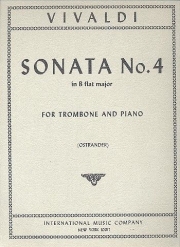 ソナタ・No.4・変ロ長調・RV 45（アントニオ・ヴィヴァルディ）（トロンボーン+ピアノ）【Sonata No. 4 in B flat major, RV 45】