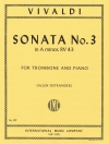 ソナタ・No.3・イ長調・RV 43（アントニオ・ヴィヴァルディ）（トロンボーン+ピアノ）【Sonata No. 3 in A minor, RV 43】