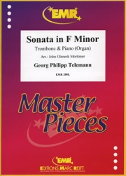 ソナタ・へ短調 （テレマン）（トロンボーン+ピアノ）【Sonata in F minor】
