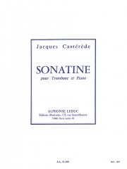 ソナチネ（ジャック・カステレード）（トロンボーン+ピアノ）【Sonatine】