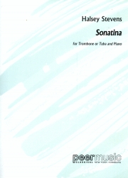ソナチネ（ホールジー・スティーヴンス）（トロンボーン+ピアノ）【Sonatina】