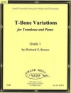 Tボーン変奏曲（リチャード・ブラウン）（トロンボーン+ピアノ）【T-Bone Variations】