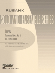トパーズ（ヘイル・A・バンダーコック）（トロンボーン+ピアノ）【Topaz (Trombone Gems No. 5)】