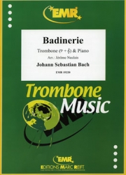 バディヌリー（バッハ）（トロンボーン+ピアノ）【Badinerie　from Orchestral Suite No. 2 BWV 1067】