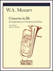 変奏曲・変ロ長調・K.191（モーツァルト）（トロンボーン+ピアノ）【Concerto in B-Flat K191】