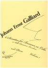 トロンボーンのための6つのソナタ・Vol.1（ヨハン・アーンスト・ガリアード）（トロンボーン+ピアノ）【6 Sonatas For Trombone Vol.1】