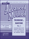 ルバンク上級トロンボーン教本・Vol.1（トロンボーン）【Rubank Advanced Method – Trombone or Baritone Vol. 1】