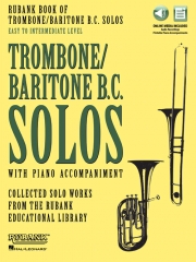 トロンボーンと低音楽器のソロ曲集・ルバンク ブック・初級～中級【Rubank Book of Trombone/Baritone B.C. Solos】