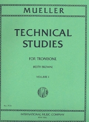技術的練習曲・Volume 1（ロバート・ミュラー）（トロンボーン）【Technical Studies: Volume I】