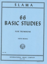 66の基本の練習曲（アントン・スラマ）（トロンボーン）【66 Basic Studies】