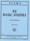 66の基本の練習曲（アントン・スラマ）（トロンボーン）【66 Basic Studies】