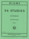 36の練習曲・Volume 2  (オスカー・ブルーム)（トロンボーン）【36 Studies: Volume II】
