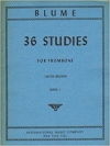 36の練習曲・Volume 1  (オスカー・ブルーム)（トロンボーン）【36 Studies: Volume I】