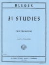 31の練習曲（ミッシェル・ブレガー）（トロンボーン）【31 Studies】