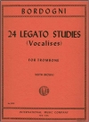 24のレガート練習曲（マルコ・ボルドーニ）（トロンボーン）【24 Legato Studies】