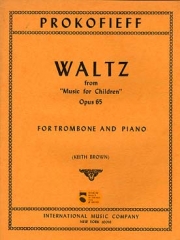 ワルツ 『子供の音楽』より　作品6（セルゲイ・プロコフィエフ）（トロンボーン+ピアノ）【Waltz (from Music for Children), Opus 6】