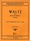 ワルツ 『子供の音楽』より　作品6（セルゲイ・プロコフィエフ）（トロンボーン+ピアノ）【Waltz (from Music for Children), Opus 6】
