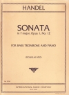 ソナタ・ヘ長調・作品1・No.12 (ヘンデル)（バストロンボーン+ピアノ）【Sonata in F major Opus 1 No.2】