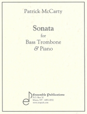 ソナタ（パトリック・マッカーティ）（バストロンボーン+ピアノ）【Sonata for Bass Trombone】