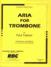 トロンボーンのためのアリア（ポール・タナー）（バストロンボーン+ピアノ）【Aria for Trombone】