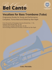 ベルカント（バストロンボーン）【Bel Canto Vocalises for Bass Trombone (Tuba)】