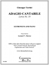 アダージョとカンタービレ（ジュゼッペ・タルティーニ）（ユーフォニアム+ピアノ）【Adagio Cantabile】