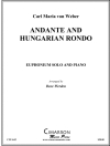 アンダンテとハンガリーのロンド（カール・マリア・フォン・ウェーバー）（ユーフォニアム+ピアノ）【Andante and Hungarian Rondo】