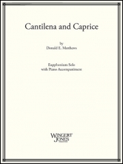カンティレーナとカプリス（ドナルド・マシューズ）（ユーフォニアム+ピアノ）【Cantilena and Caprice】