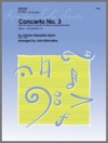 協奏曲・第3番（バッハ）（ユーフォニアム+ピアノ）【Concerto No. 3  (BWV 974, based on Concerto In D Minor )】