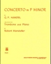 協奏曲・ヘ短調 (ヘンデル)（ユーフォニアム+ピアノ）【CONCERTO IN F MINOR】