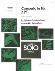 協奏曲・変ロ長調・K. 191（ロンド）（モーツァルト）（ユーフォニアム+ピアノ）【Concerto In Bb K191 (Rondo)】