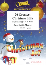 クリスマス・ヒット・20曲集（ユーフォニアム+ピアノ）【20 Greatest Christmas Hits】