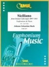 シチリアーナ（バッハ）（ユーフォニアム+ピアノ）【Siciliano　from Sonata E flat major BWV 1031】