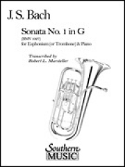 ソナタ・No.1（バッハ）（ユーフォニアム+ピアノ）【Sonata No. 1】
