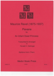 亡き王女のためのパヴァーヌ（モーリス・ラヴェル）（ユーフォニアム+ピアノ）【Pavane for an Infant Dead Princess】