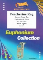 ピーチェリン・ラグ（スコット・ジョプリン）（ユーフォニアム+ピアノ）【Peacherine Rag】