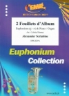2つのアルバムの綴り（アレクサンドル・スクリャービン）（ユーフォニアム+ピアノ）【2 Feuillets d'Album】