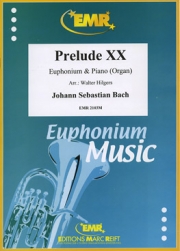 プレリュード・20・BWV 865（バッハ）（ユーフォニアム+ピアノ）【Prelude XX BWV 865】