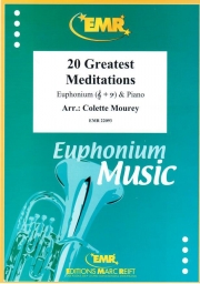 瞑想曲・20曲集（ユーフォニアム+ピアノ）【20 Greatest Meditations】
