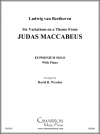 「ユダス マカベウス」の6つの変奏曲（ベートーヴェン）（ユーフォニアム+ピアノ）【Six Variations on Judas Macabeus】