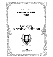 6月の夜（カール・キング）（ユーフォニアム+ピアノ）【A Night in June】