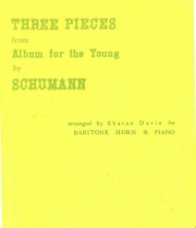 3つの小品「若者の為のアルバム」より（ロベルト・シューマン）（ユーフォニアム+ピアノ）【3 Pieces From Album For The Young】