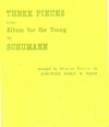 3つの小品「若者の為のアルバム」より（ロベルト・シューマン）（ユーフォニアム+ピアノ）【3 Pieces From Album For The Young】